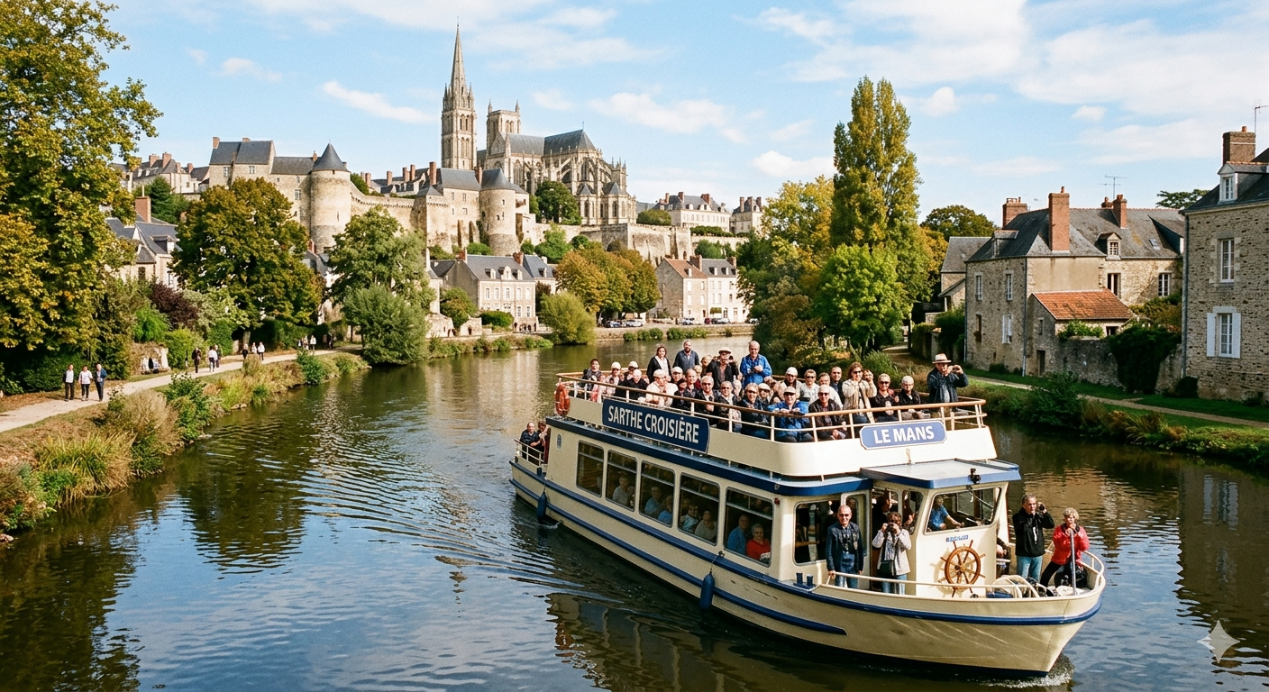 Croisiere sur la Sarthe