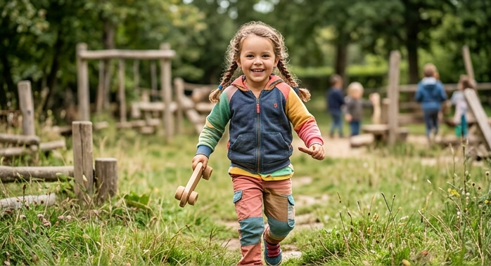 Enfants en plein air