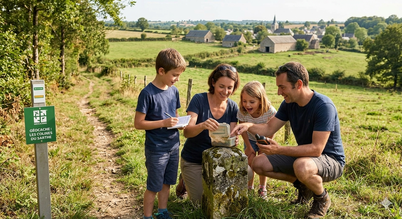 Geocaching en famille