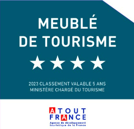 Meublé de Tourisme 4 étoiles
