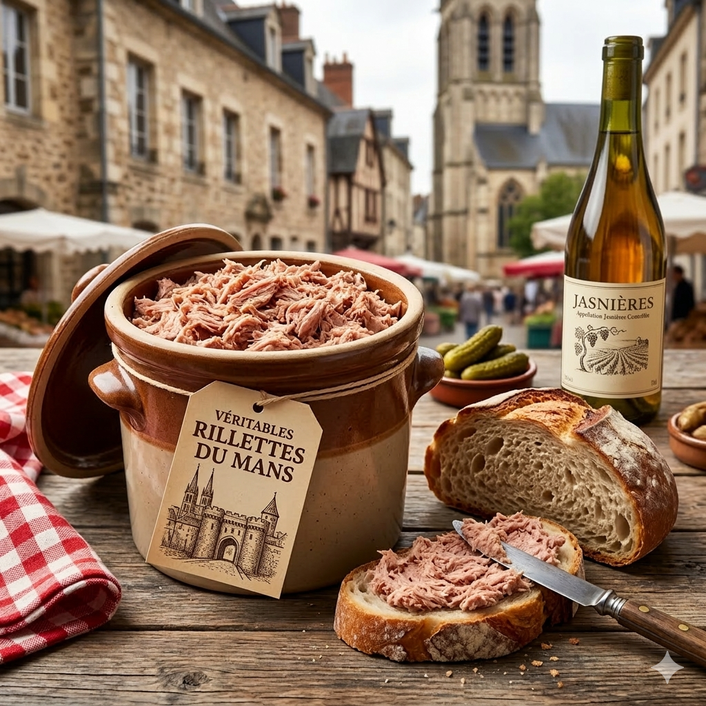 Rillettes et Jasnieres